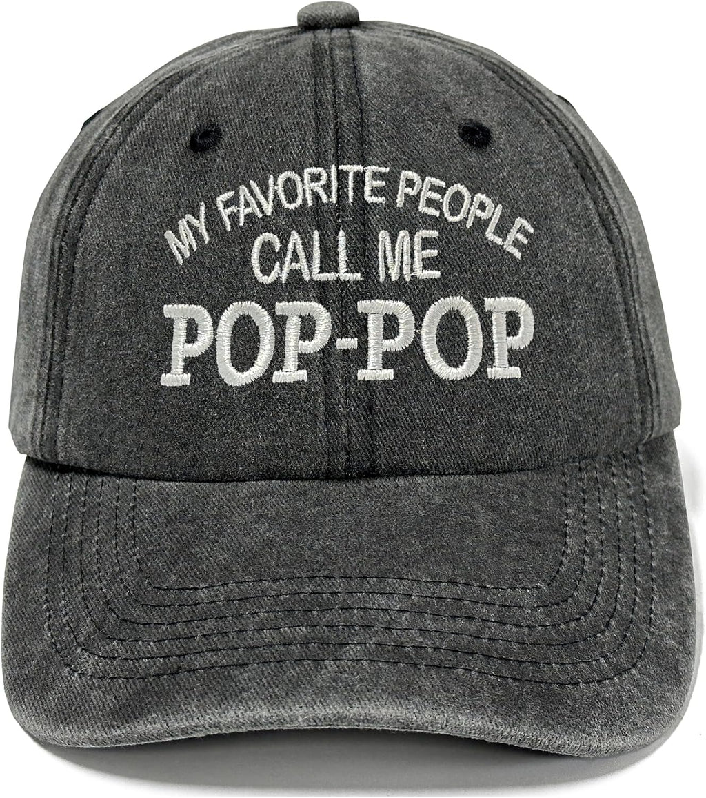Dad Hat for Father Embroidered Adjustable Baseball Cap for Men Women