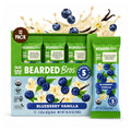Bearded Brothers Organic Bars, Vegan Energy Bars Blueberry Vanilla 12 Count
