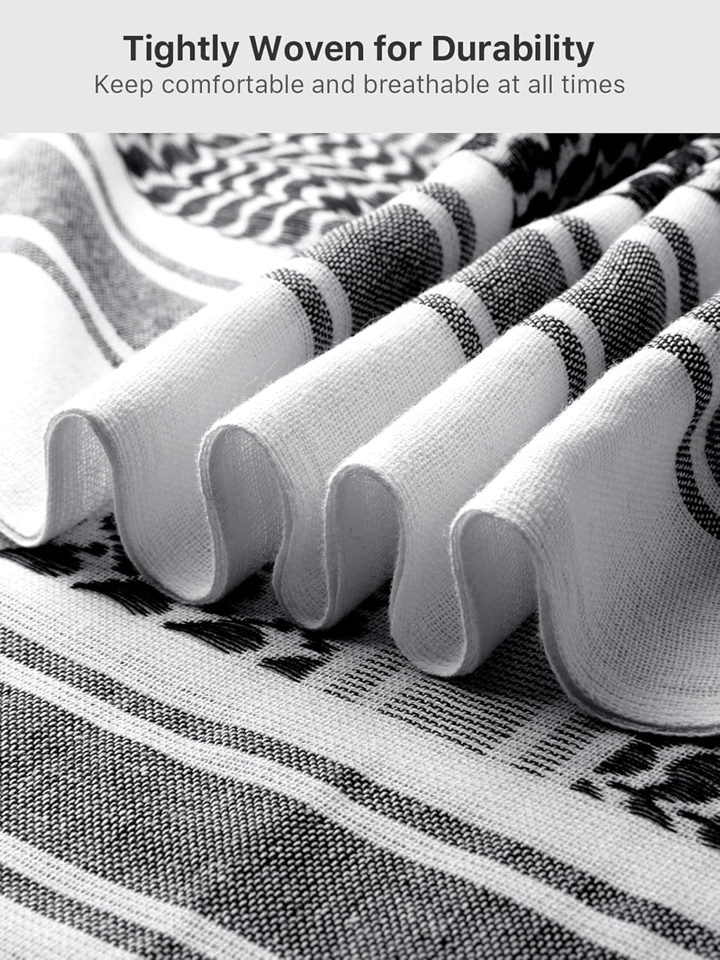 FREE SOLDIER Shemagh Keffiyeh Scarf for Men