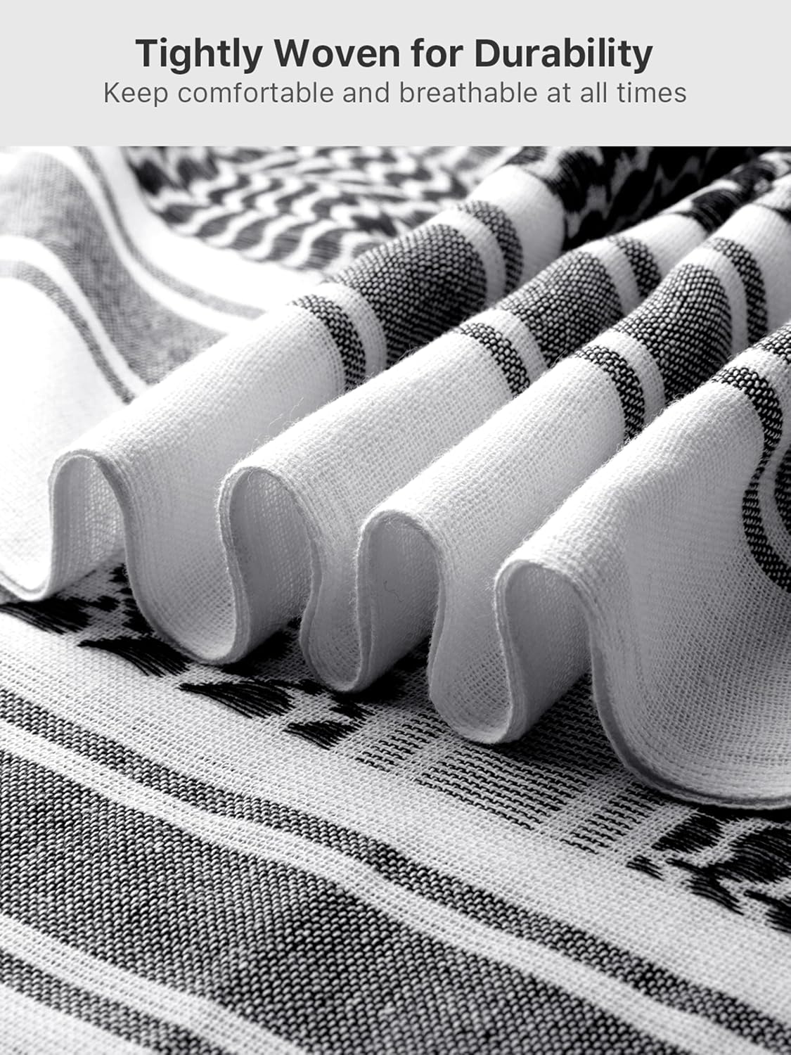 FREE SOLDIER Shemagh Keffiyeh Scarf for Men