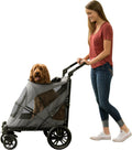 Pet Gear No-Zip Excursion Pet Stroller, Dark Platinum