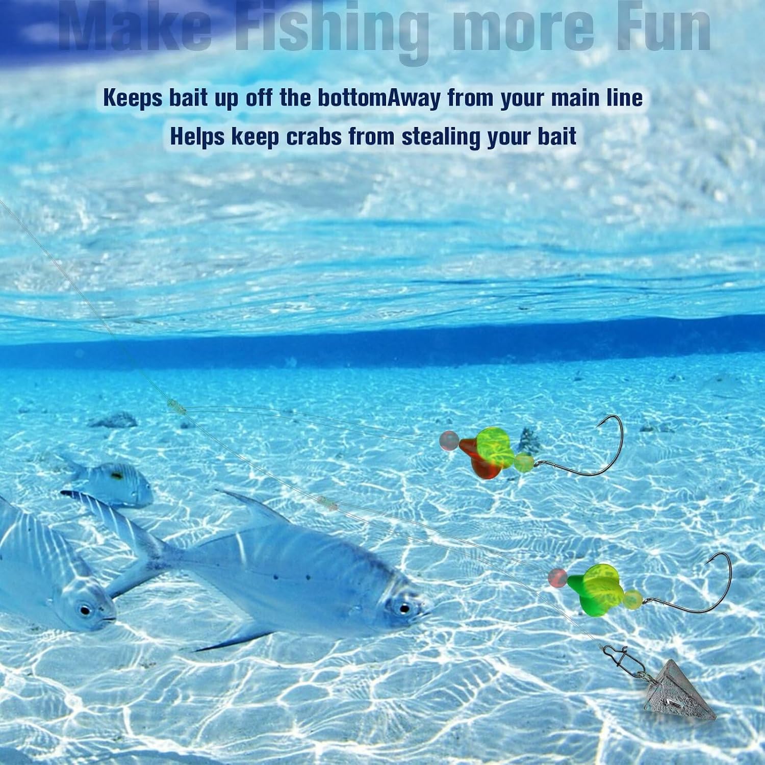 Dovesun 220/104/80/60/54/52/42pcs Pompano Rig Floats for Surf Fishing Foam Bobbers for Fishing Fly Fishing Bobbers Floats Bright Color Kit/Round/Cylindrical/Heart/Bullet/Pill/Spin Shape