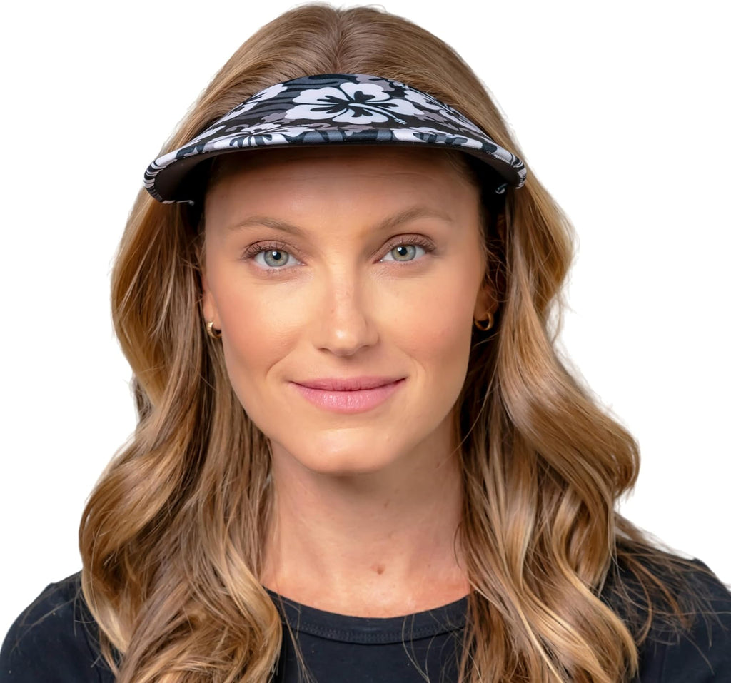 No Headache Sun Visor for Women | Stylish, Lightweight Golf & Tennis Hat | UV Protection for Outdoor Sports & Travel