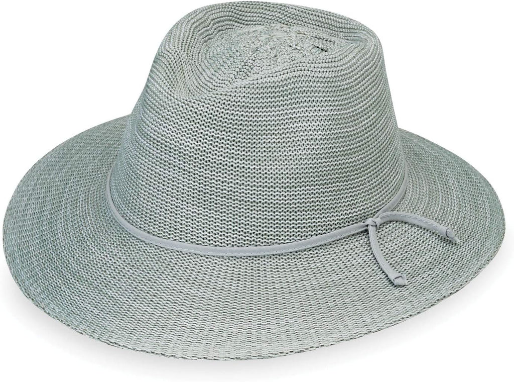 Wallaroo Hat Company Women's Victoria Fedora – UPF 50+ UV Protection, Wide Brim, Packable & Adjustable Sun Hat