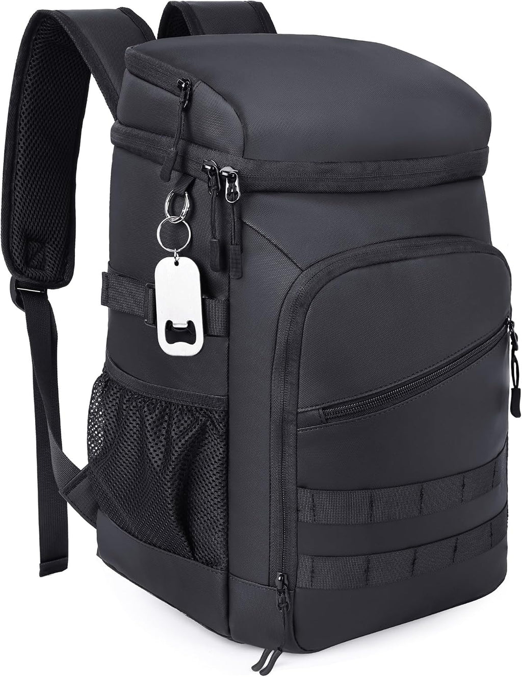 DEYACE Cooler Backpack, 33 Cans Tactical Inspired Backpack Cooler Insulated Leak Proof for Men & Women Portable 2 Leak Proof Compartments Coolers Bag for Beach Travel Picnic Lunch Hiking BBQ Camping