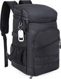 DEYACE Cooler Backpack, 33 Cans Tactical Inspired Backpack Cooler Insulated Leak Proof for Men & Women Portable 2 Leak Proof Compartments Coolers Bag for Beach Travel Picnic Lunch Hiking BBQ Camping