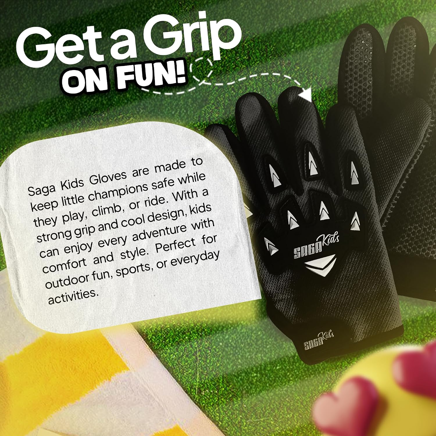 Youth Motocross Gloves – Antislip Kids Dirt Bike Gloves