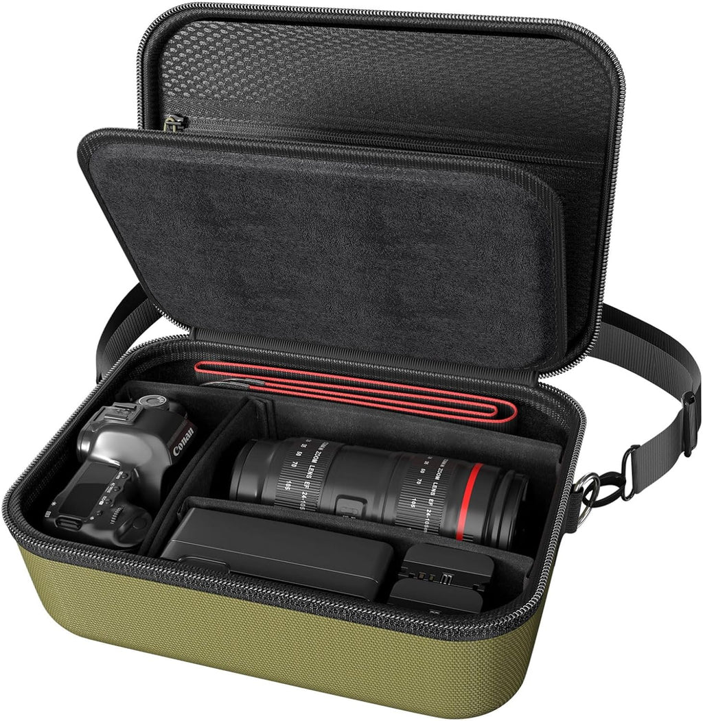 ProCase Hard Shell Camera Case for Canon Rebel T7 -Navy