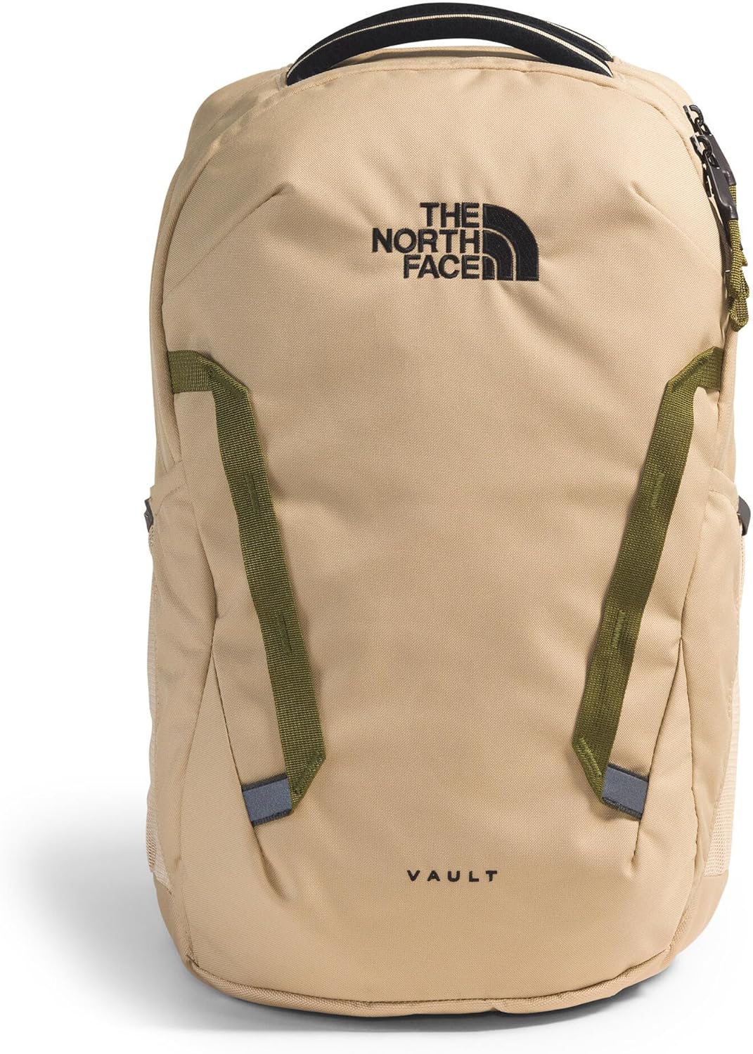 The North Face Vault Everyday Laptop Backpack, Khaki Stone/Blk, One Size