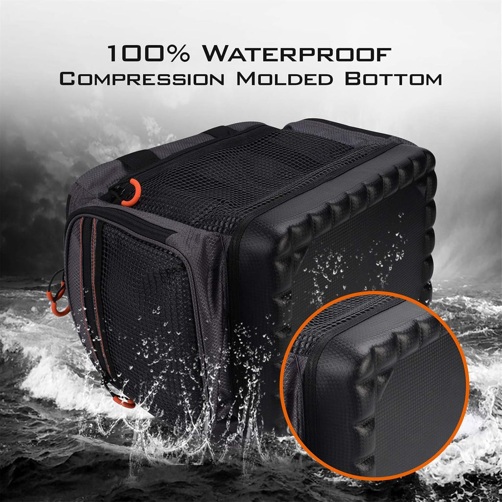 KastKing Bait Boss Tackle Bag, Saltwater Resistant Fishing Bag