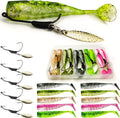 Soft Fishing Lures Paddle Tail Swim Baits for Bass Fishing