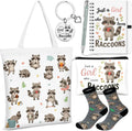 Gilprop 6 Pcs Raccoon Lover Gift: Just Girl Who Loves Raccoons