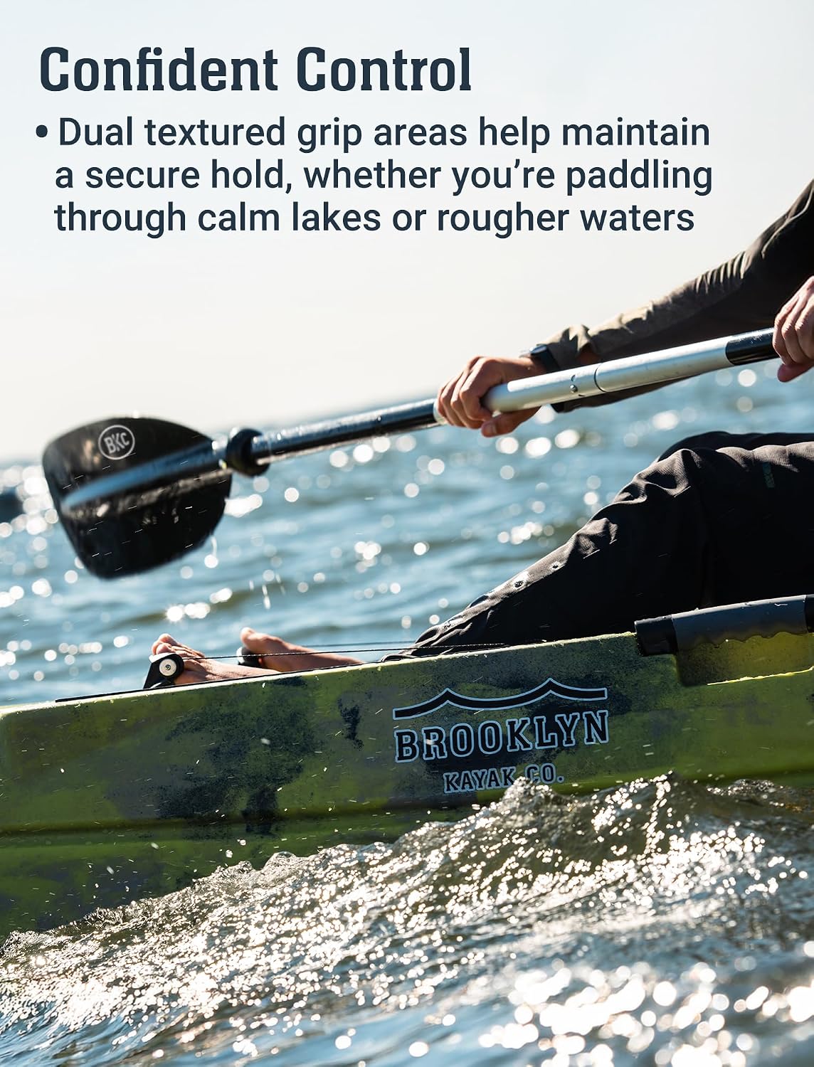 BKC Brooklyn KP224 86 in 2-Piece Kayak Paddle