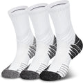 Hylaea Unisex Crew Socks for Running Athletic, Comperssion & No Blisters