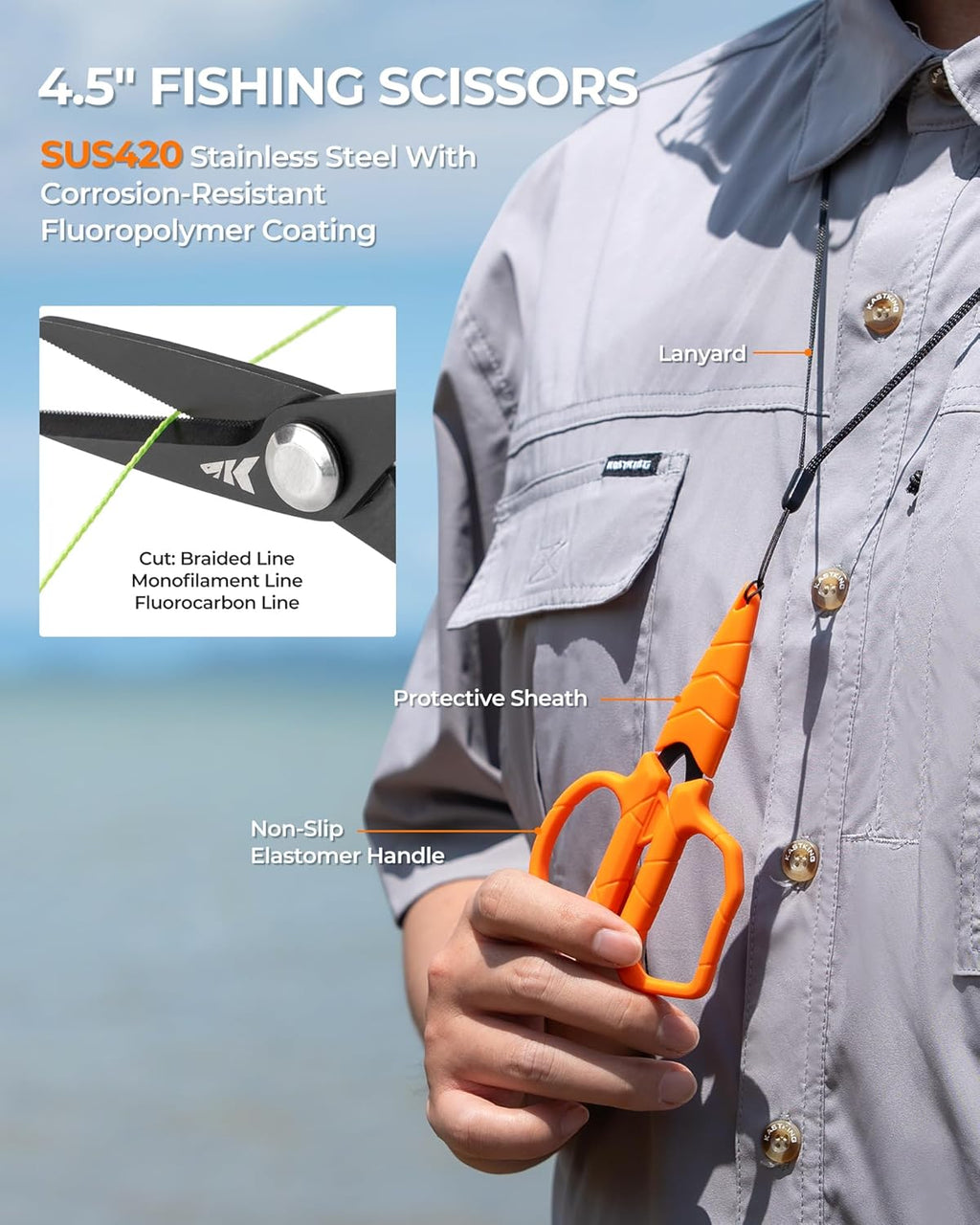 KastKing SteelStream Fishing Tool Set, Fishing Gear