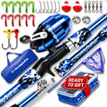 Kids Fishing Pole for Boys, Girls & Youth Age, Toddler Fishing Pole Set Kit