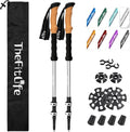 TheFitLife Durable 7075 Aluminum Trekking Poles, Walking Sticks for Hiking