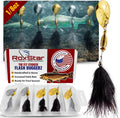 RoxStar Fly Strikers Blue Series - Hand-Crafted in The USA - Proven Nationwide Most Versatile Fishing Spinner for Bass, Trout, Pike, Steelhead- Stop Fishing Start Catching