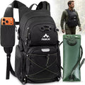 25L Hydration Hiking Backpack with Water Bladder, Detachable Phone Pouch