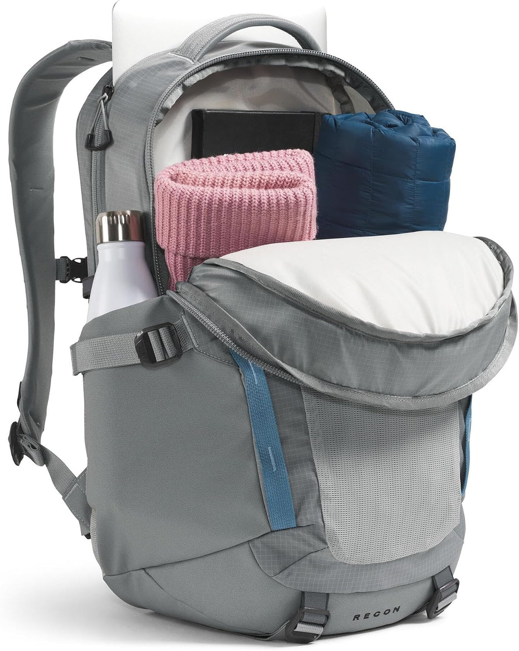 The North Face Recon Everyday Laptop Backpack, Concrete, One Size