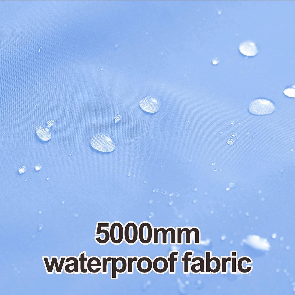 Women's Rain Jackets Waterproof with Hood Lightweight Rain Suit for Women Ladies Rain Coats Outdoor Windbreaker