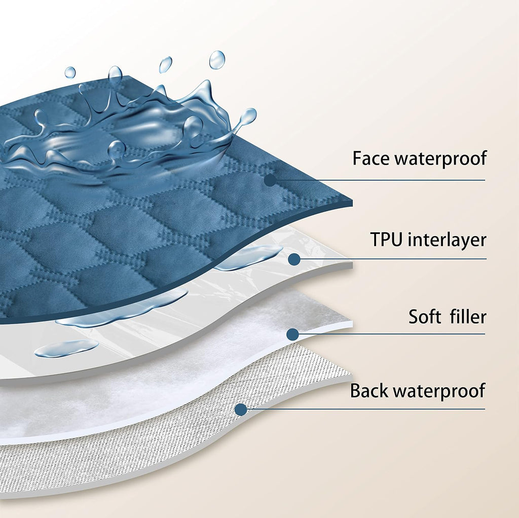 gogobunny Waterproof Dog Blanket, Couch Covers for Sofa, Reusable Pee Pads