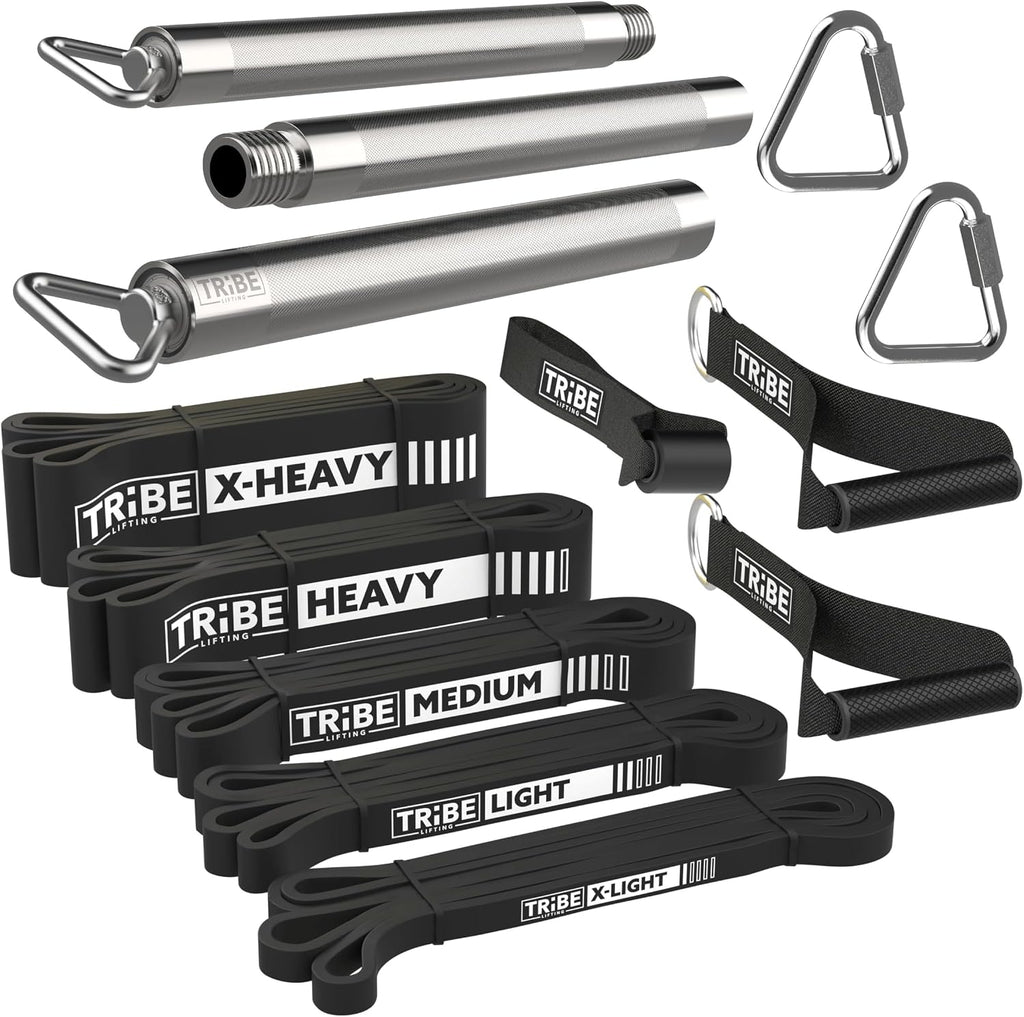 Long Resistance Bands Set, 5 Pull Up Assistance Bands for Working Out