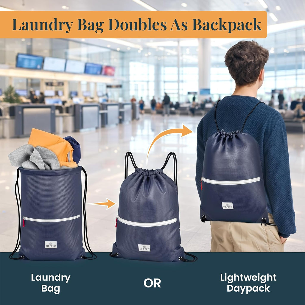 TRIPPED Travel Gear Extra Large Compression Packing Cubes 6-Piece Set