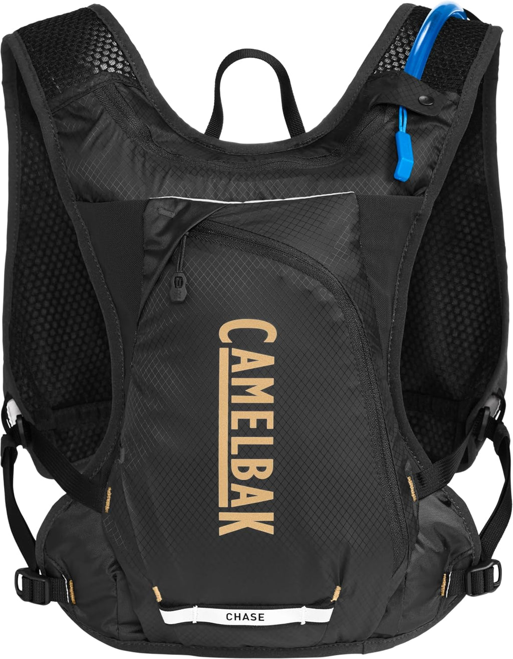 CamelBak Chase Race 4 Bike Hydration Vest with 50oz Reservoir, Lightweight Racing Fit for Fast Road and Gravel Riding, Black