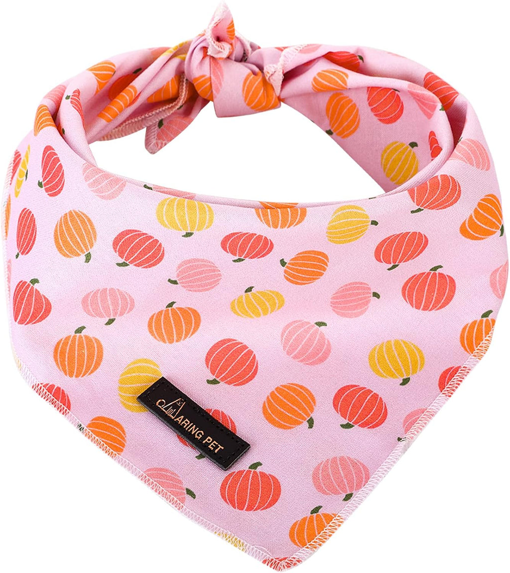 ARING PET Summer Dog Bandana-Cute Blue Dog Bandanas, Comfortable Pet Scarf Dogs Triangle Bibs for Small to Large Boy Girl Dogs and Cats