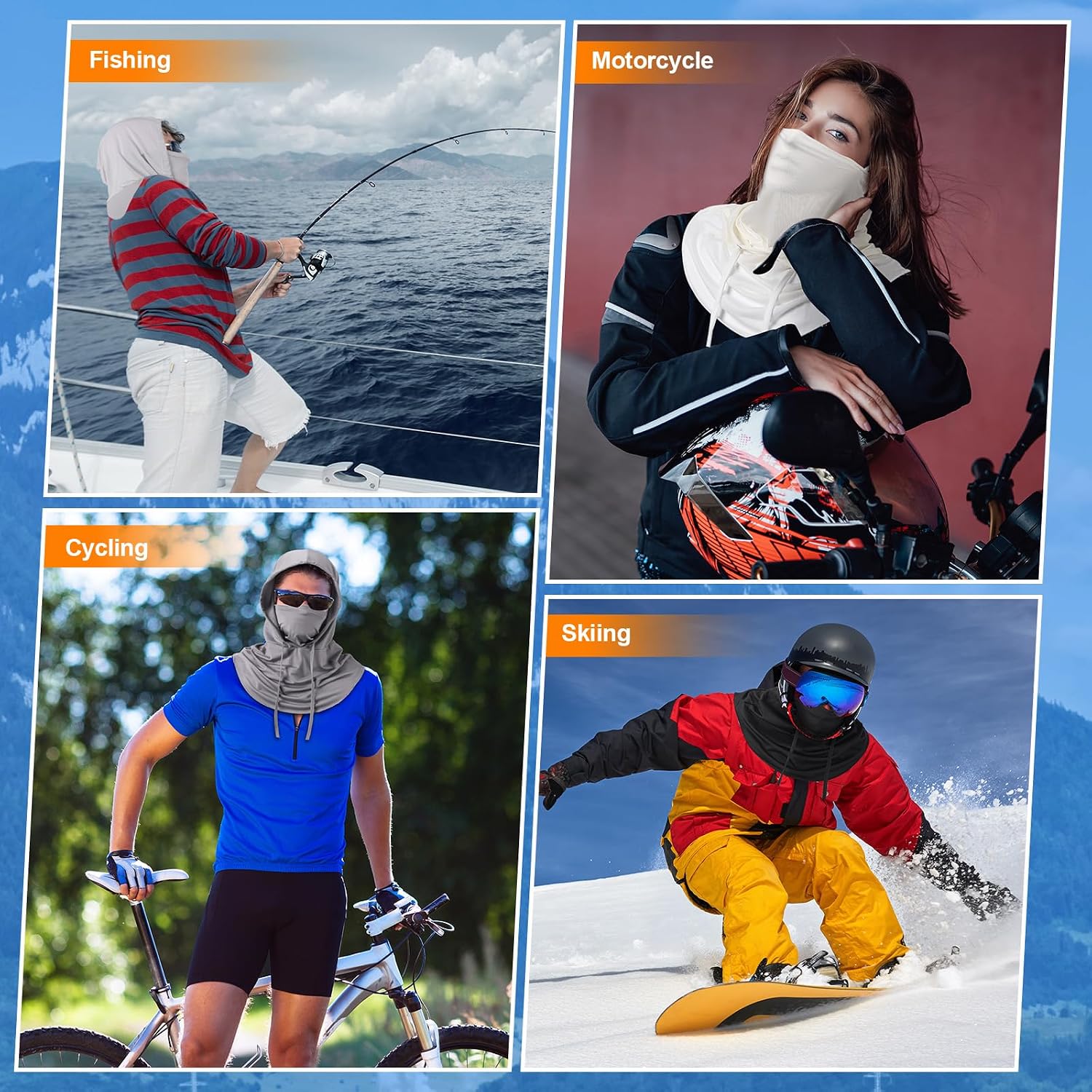 Funtery Summer Cooling Balaclava Mask