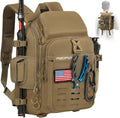 Piscifun Fishing Tackle Backpack, Rod & Gear Holder, Water-Resistant
