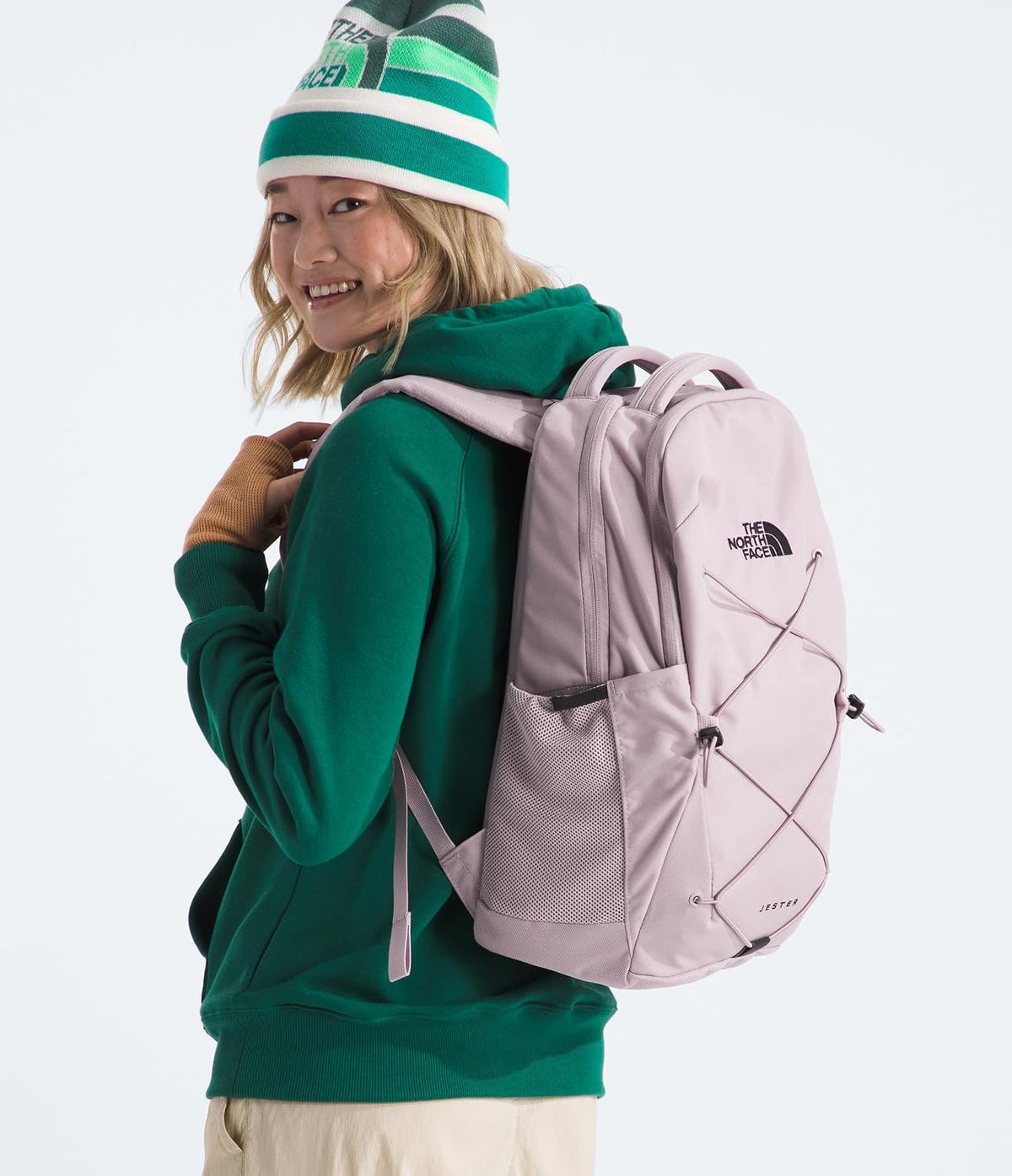 The North Face Women's Jester Everyday Laptop Backpack, Ashen Purp/Blk, OS