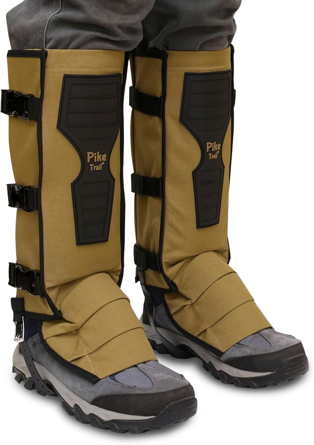 Pike Trail Snake Leg Gaiters: Protection for Hikers and Hunters - Waterproof, Bite Protective, Durable, Anti-Snake, Leg Gear