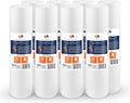 Aquaboon 1 Micron 20 x 4.5 Sediment Water Filter Replacement Cartridge | Whole House Sediment Filtration | Compatible with AP810-2, SDC-45-2005, FPMB5-20, P5-20, FP25B, 155358-43, 8 Pack