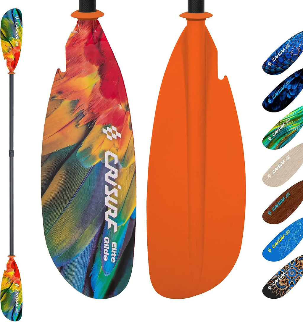 Performance Adjustable Kayak Paddle – Lightweight Carbon Fiber Shaft, Floating Design, Tool-Free Length & Blade Angle Adjustment, Drip Rings for Kayak & SUP