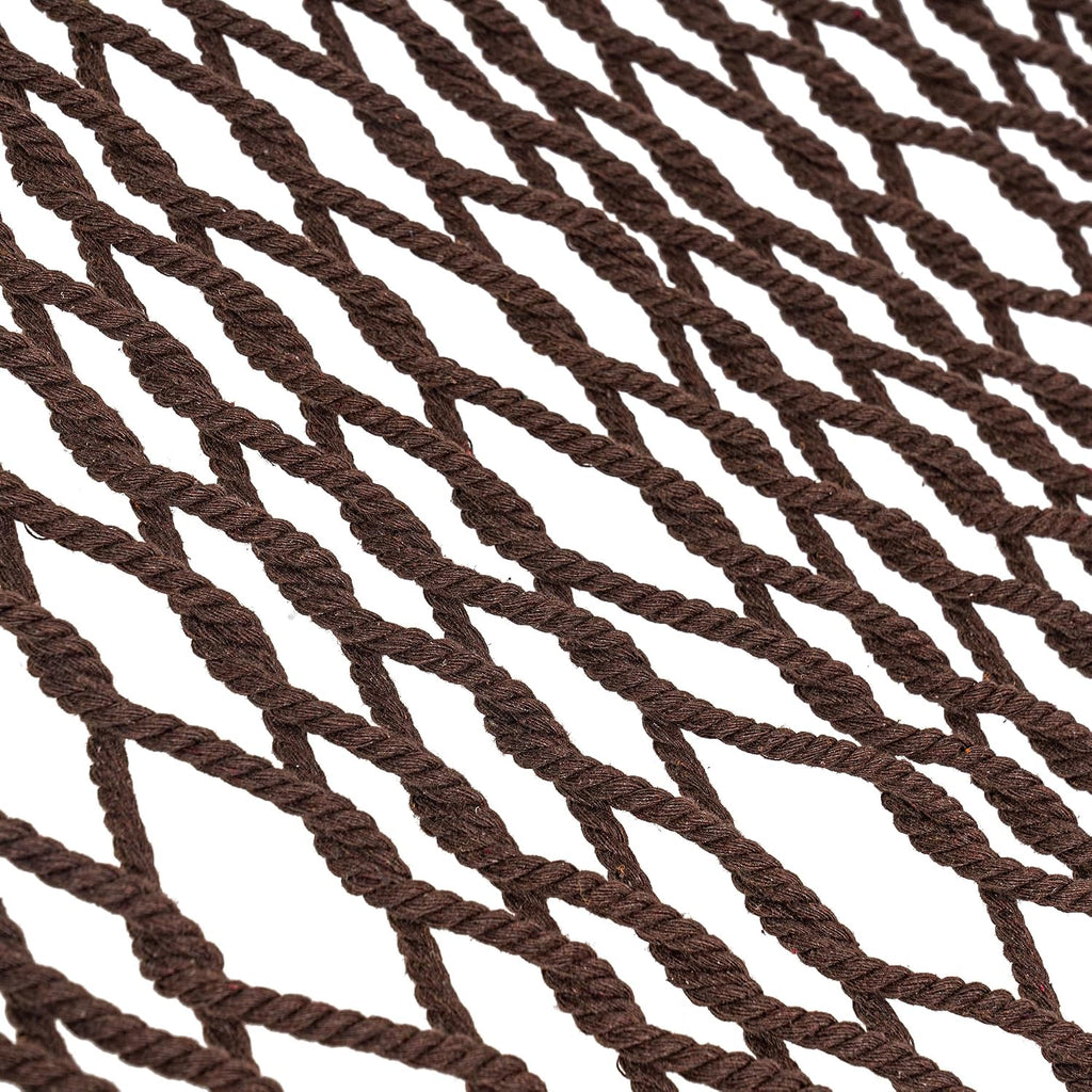 Lazy Daze Double Handwoven Rope Hammock for Outdoor Fits 12-13 Ft Stand