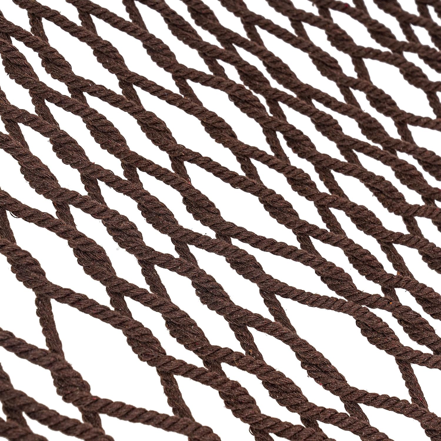Lazy Daze Double Handwoven Rope Hammock for Outdoor Fits 12-13 Ft Stand