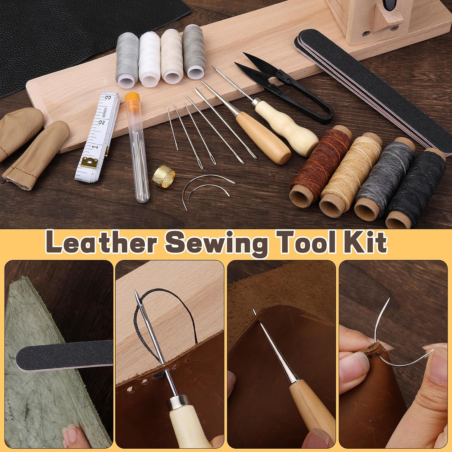 Lunarm Stitching Pony Leather Stitching Pony Table Desktop Working Clamp