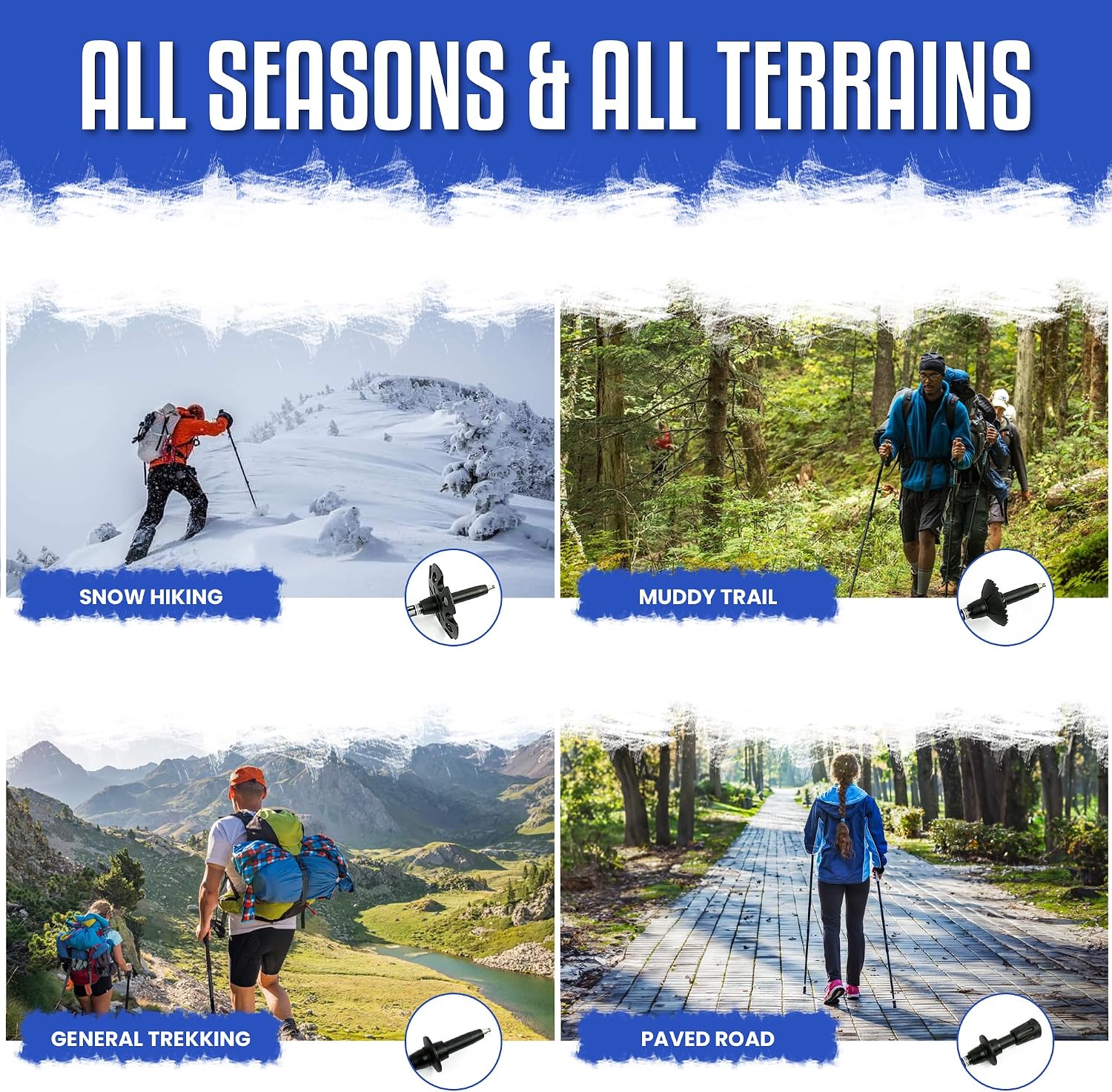 Lucern 6.5 oz (New Editon) Extreme Ultralight Anti-Shock Carbon Trekking Poles — Exceptionally Durable, Comfortable, Safe Across All terrains. Perfect for Backpacking and Long-Distance Hiking.