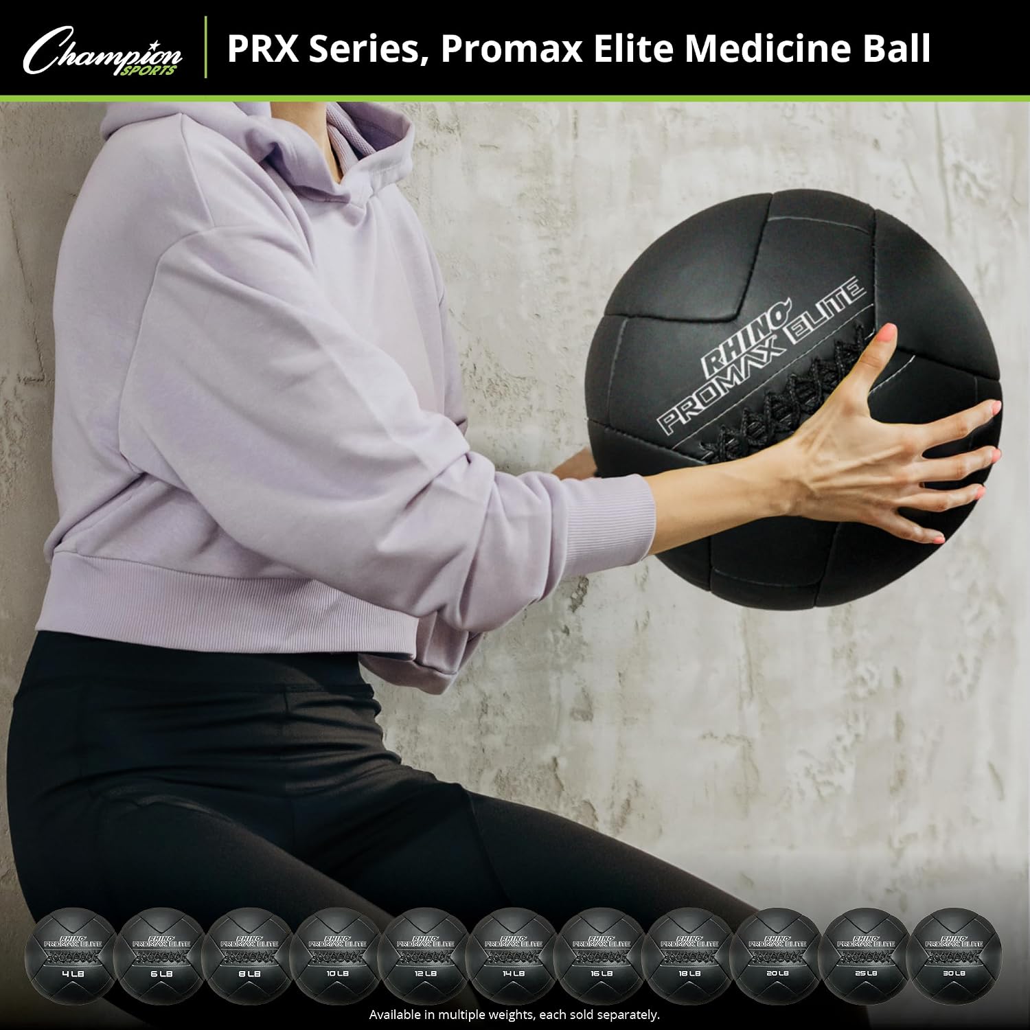 Champion Sports Rhino ProMax Elite Slam Ball