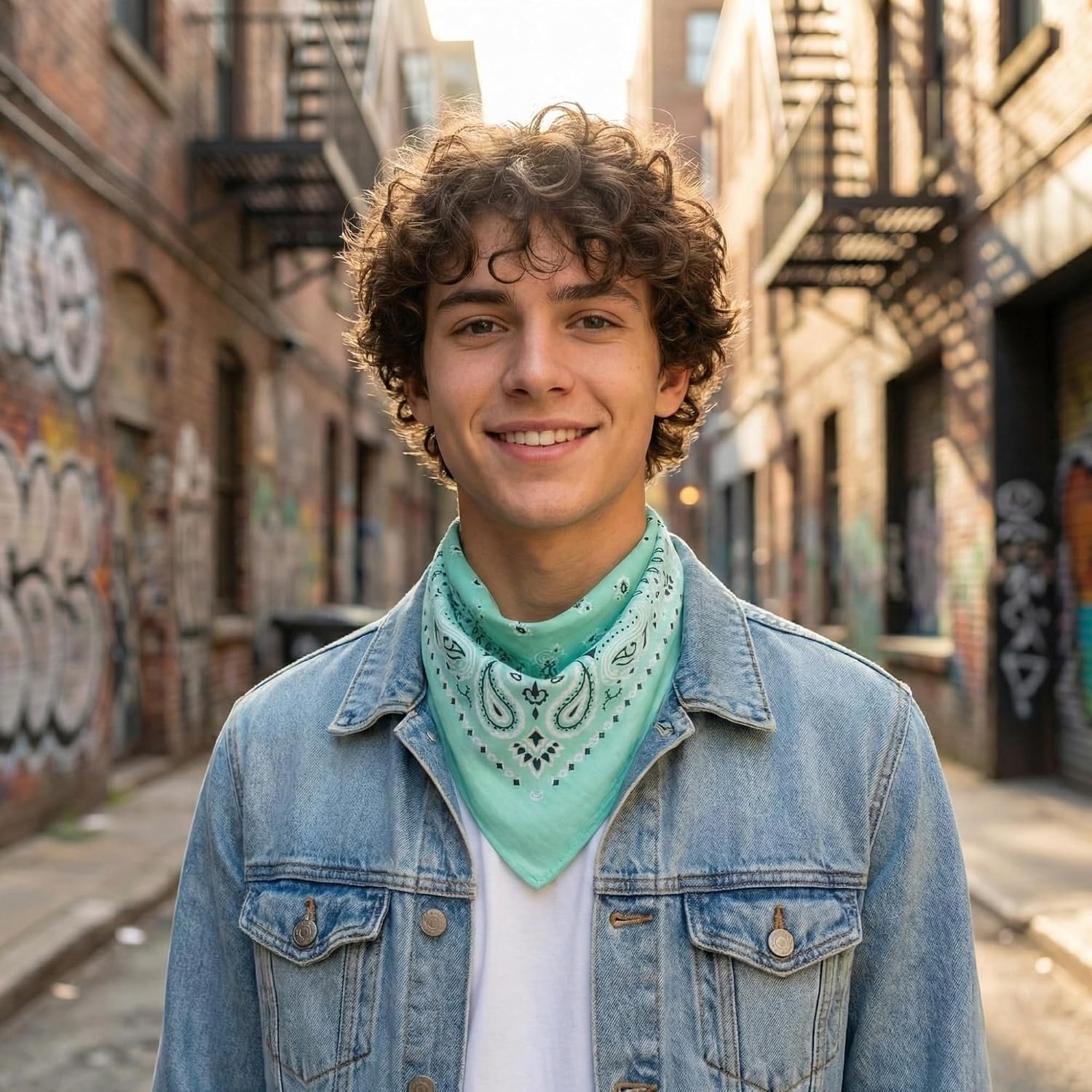 The Peacock Crew Premium Soft Cotton Bandanas Pack for Men and Women Paisley 22 x 22 inches