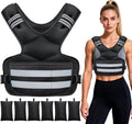 Adjustable Weighted Vest for Women and Men, 4-11lb/11-18lb/20-32lb Vest