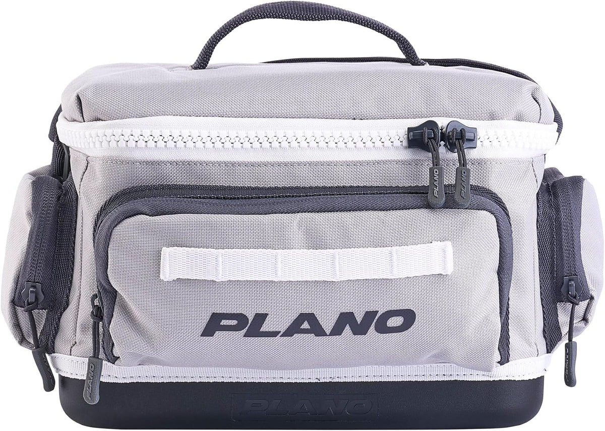 Plano Weekend 3500 Tackle Bag, Cutting-Edge Fishing Tackle Bag, Molded Waterproof Base, Spacious Storage, Die Cut Tool Sleeves, Daisy Chain Attachment Points
