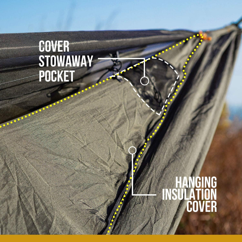 OneTigris KOMPOUND Camping Hammock with Net & Inner Thermal Layer