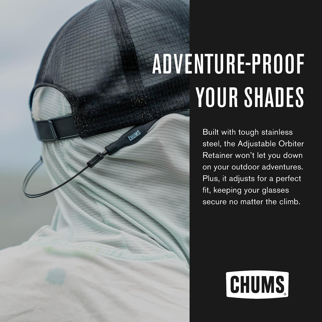 Chums Adjustable Orbiter Eyewear Retainer & Sunglasses Strap