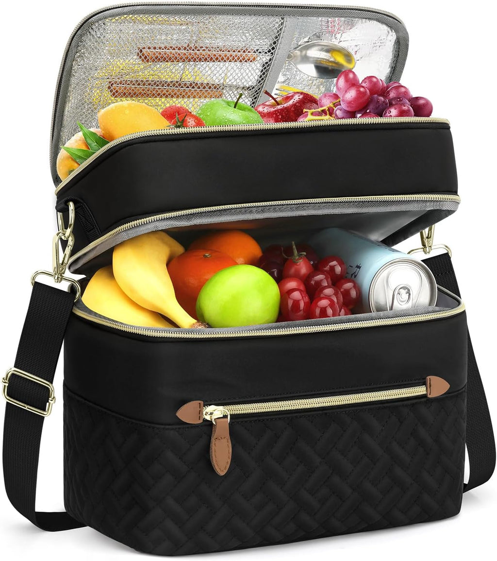 Capolo Lunch Bag for Women Men Insulated Lunch Tote Leakproof Lunchbox Bags