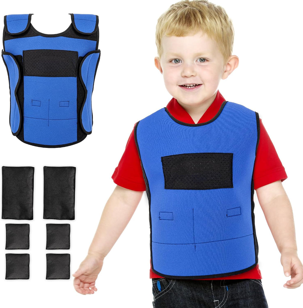 OUTREE Compression Weighted Vest for Kids with Sensory Needs Ages 5-7