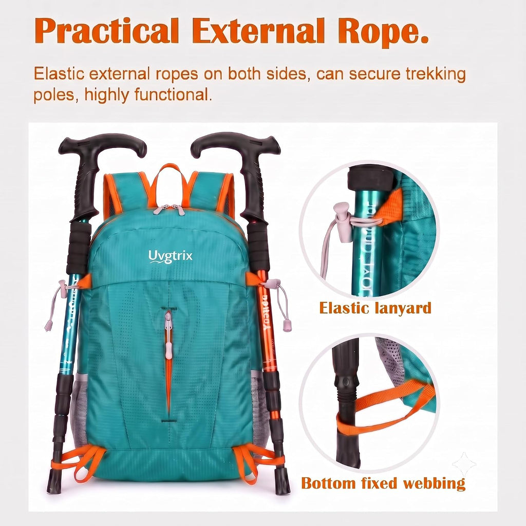 20L Water Resistant Foldable Packable Daypack Backpack