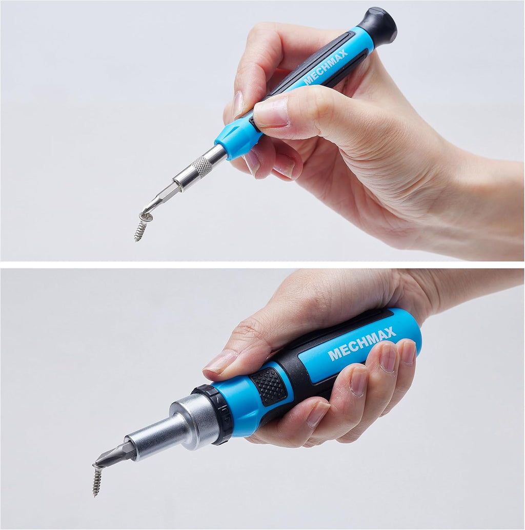 MECHMAX 68-Piece Ratcheting Screwdriver Set with Bits & Sockets